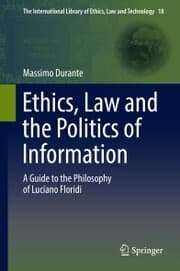 Cover von Ethics, Law and the Politics of Information
