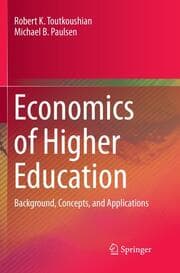 Cover von Economics of Higher Education