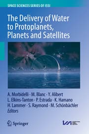 Cover von The Delivery of Water to Protoplanets, Planets and Satellites