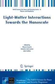 Cover von Light-Matter Interactions Towards the Nanoscale