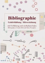 Cover von Bibliographie Gehörbildung / Hörerziehung