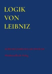 Cover von Logik von Leibniz