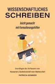 Cover von Wissenschaftliches schreiben mit Formulierungshilfen leicht gemacht