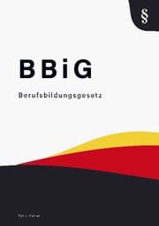 Cover von Berufsbildungsgesetz