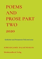 Cover von Poems and Prose Part Two 2020