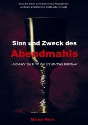 Cover von Sinn und Zweck des Abendmahls