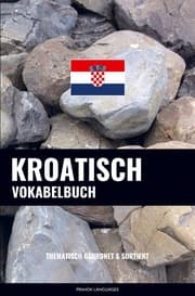 Cover von Kroatisch Vokabelbuch