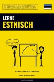 Cover von Lerne Estnisch - Schnell / Einfach / Effizient