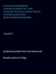 Cover von Handgeschriebene Formelsammlung und Gleichungen zu einer neuen mathematischen Bewusstseinstheorie