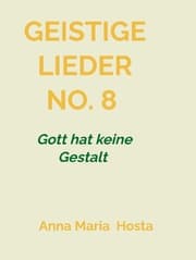 Cover von Geistige Lieder No. 8