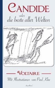 Cover von Voltaire: Candide oder Die beste aller Welten. Mit Illustrationen von Paul Klee