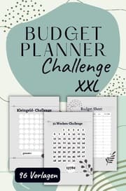 Cover von Budget Planner Challenge XXL
