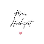 Cover von Gästebuch Rosen Hochzeit- Premium Gästebuch Blanko
