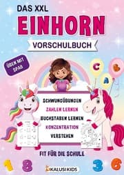 Cover von Das XXL Einhorn Vorschulbuch