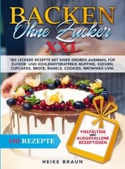 Cover von Backen ohne Zucker XXL