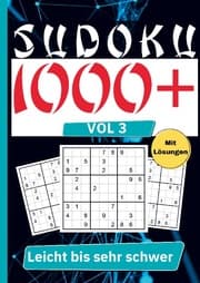 Cover von Sudoku Rätsel 1000