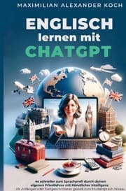 Cover von Englisch lernen mit ChatGPT: 4x schneller zum Sprachprofi durch deinen eigenen Privatlehrer mit Künstlicher Intelligenz -