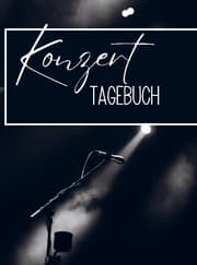 Cover von Konzert Tagebuch- Mein Konzert Journal