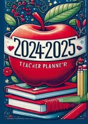 Cover von 2024-2025 Lehrerplaner: Der ultimative Organisator für Lehrkräfte