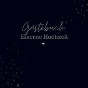 Cover von Gästebuch Eiserne Hochzeit- Gästebuch Blanko