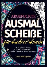 Cover von Fluch Malbuch für Lehrer A4