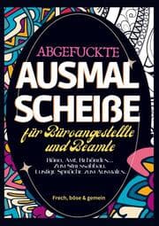 Cover von Fluch Malbuch Büro A4