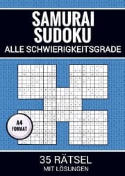 Cover von Samurai Sudoku - 35 Rätsel mit Lösungen