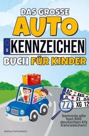 Cover von Das große Autokennzeichen Buch für Kinder