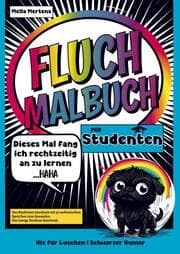 Cover von Fluch Malbuch für Studenten