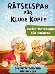 Cover von Rätselspaß für kluge Köpfe - Gedächtnistraining für Senioren