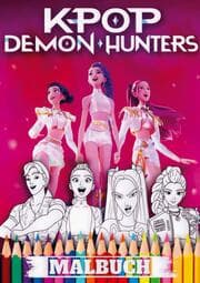 Cover von KPop Demon Hunters Malbuch