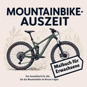 Cover von Mountainbike Auszeit - Malbuch für Erwachsene
