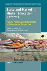 Cover von State and Market in Higher Education Reforms