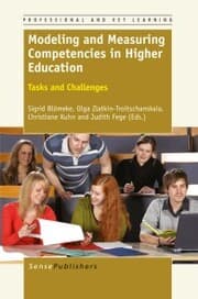 Cover von Modeling and Measuring Competencies in Higher Education