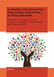Cover von Contesting and Constructing International Perspectives in Global Education