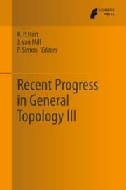 Cover von Recent Progress in General Topology III