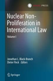 Cover von Nuclear Non-Proliferation in International Law - Volume I