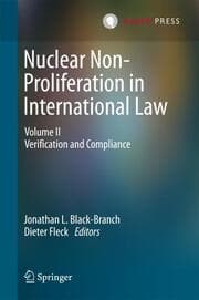 Cover von Nuclear Non-Proliferation in International Law