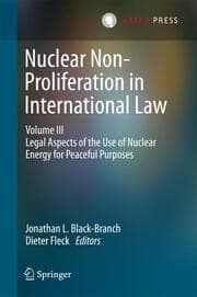 Cover von Nuclear Non-Proliferation in International Law - Volume III
