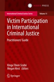 Cover von Victim Participation in International Criminal Justice