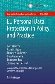 Cover von EU Personal Data Protection in Policy and Practice