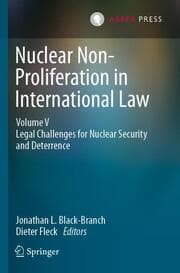 Cover von Nuclear Non-Proliferation in International Law - Volume V