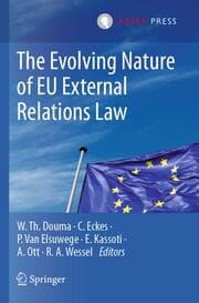 Cover von The Evolving Nature of EU External Relations Law