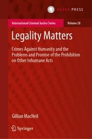 Cover von Legality Matters