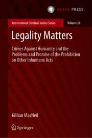 Cover von Legality Matters