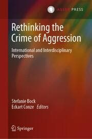 Cover von Rethinking the Crime of Aggression