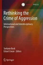 Cover von Rethinking the Crime of Aggression
