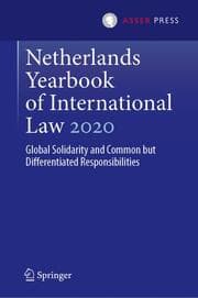 Cover von Netherlands Yearbook of International Law 2020