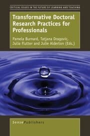 Cover von Transformative Doctoral Research Practices for Professionals
