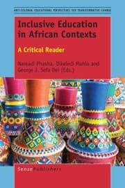 Cover von Inclusive Education in African Contexts